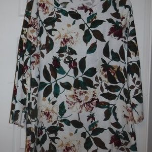 Floral Tunic or Summer Dress    Size  2XL